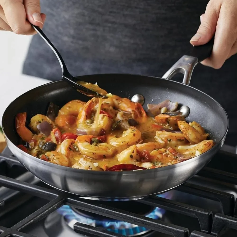KitchenAid Stainless Steel Non-Stick Frying‎ Pan/Skillet Cookware Set